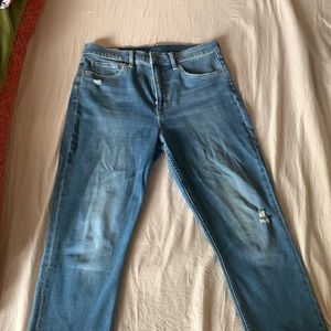 GAP Cigarette High Rise Jeans